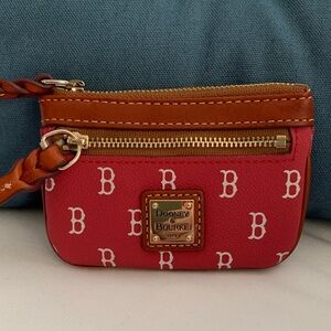 NWT - Dooney & Bourke Boston Red Sox Coin Purse & Key Ring
